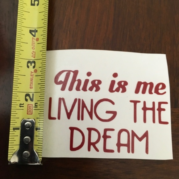 Saying vinyl decal - Picture 3 of 4